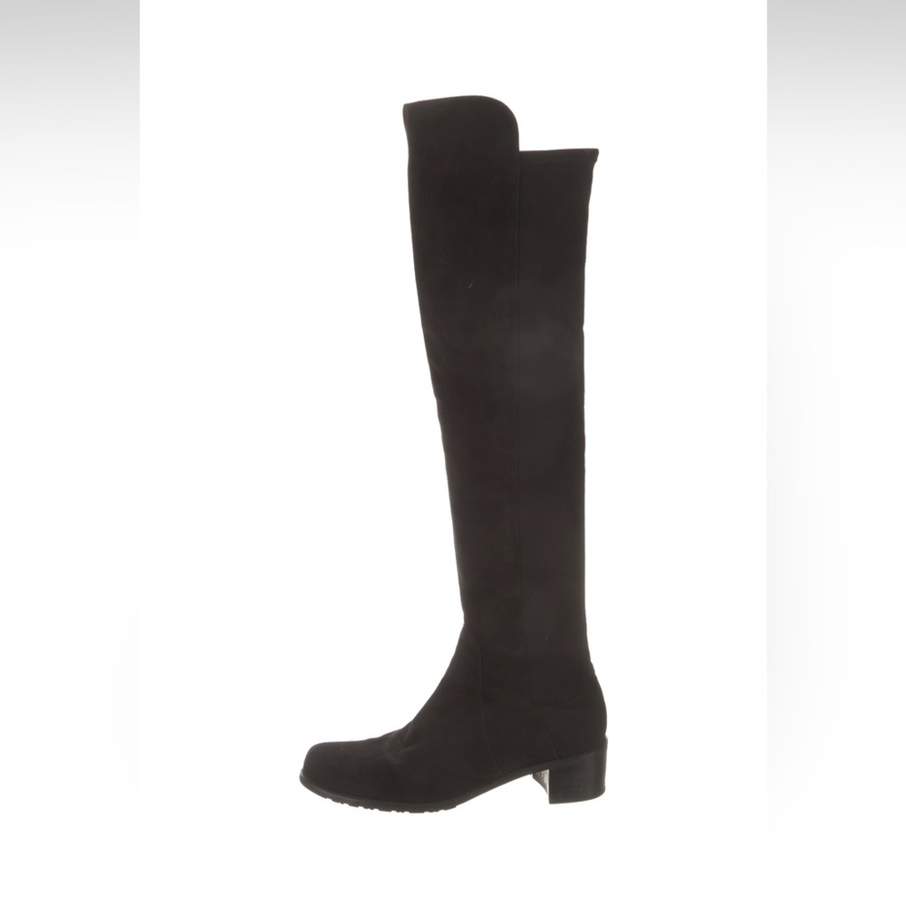 Stuart Weitzman 50/50 over-the-knee suede boots US8W. 2” heels 20” shaft. Good